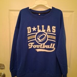 Dallas Football Blue Men's Sweater